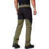 imageFREE SOLDIER Mens Fleece Lined Outdoor Cargo Hiking Pants Water Repellent Softshell Snow Ski Pants with Zipper PocketsGreen Black