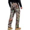 imageFREE SOLDIER Mens Fleece Lined Outdoor Cargo Hiking Pants Water Repellent Softshell Snow Ski Pants with Zipper PocketsHunting Camo