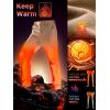 imageFREE SOLDIER Mens Fleece Lined Outdoor Cargo Hiking Pants Water Repellent Softshell Snow Ski Pants with Zipper PocketsMud