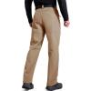 imageFREE SOLDIER Mens Fleece Lined Outdoor Cargo Hiking Pants Water Repellent Softshell Snow Ski Pants with Zipper PocketsMud