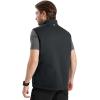 imageFREE SOLDIER Mens Lightweight Golf Vest Outerwear Windproof Reversible Sleeveless Softshell Jacket Running VestDark Greyblack