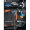imageFREE SOLDIER Mens Lightweight Golf Vest Outerwear Windproof Reversible Sleeveless Softshell Jacket Running VestDark Greyorange