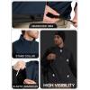 imageFREE SOLDIER Mens Lightweight Golf Vest Outerwear Windproof Reversible Sleeveless Softshell Jacket Running VestNavyblack
