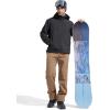 imageFREE SOLDIER Mens Lightweight Softshell Jacket Winter Fleece Lined Hooded Rain Waterproof Hiking Outdoor JacketsNavy