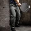 imageFREE SOLDIER Mens Outdoor Cargo Hiking Pants with Belt Lightweight Waterproof Quick Dry Tactical Pants Nylon Spandex Dark Gray 32W32L