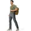 imageFREE SOLDIER Mens Outdoor Cargo Hiking Pants with Belt Lightweight Waterproof Quick Dry Tactical Pants Nylon Spandex Dark Gray 32W32L