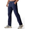 imageFREE SOLDIER Mens Outdoor Cargo Hiking Pants with Belt Lightweight Waterproof Quick Dry Tactical Pants Nylon Spandex Navy 32W30L