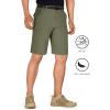 imageFREE SOLDIER Mens Outdoor Convertible Hiking Pants with Belt Lightweight Quick Dry Tactical Cargo Pants Nylon SpandexArmy Green