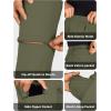 imageFREE SOLDIER Mens Outdoor Convertible Hiking Pants with Belt Lightweight Quick Dry Tactical Cargo Pants Nylon SpandexArmy Green