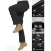 imageFREE SOLDIER Mens Outdoor Convertible Hiking Pants with Belt Lightweight Quick Dry Tactical Cargo Pants Nylon SpandexBlack
