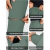 imageFREE SOLDIER Mens Outdoor Convertible Hiking Pants with Belt Lightweight Quick Dry Tactical Cargo Pants Nylon SpandexForest Green