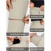 imageFREE SOLDIER Mens Outdoor Convertible Hiking Pants with Belt Lightweight Quick Dry Tactical Cargo Pants Nylon SpandexIvory White