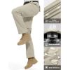 imageFREE SOLDIER Mens Outdoor Convertible Hiking Pants with Belt Lightweight Quick Dry Tactical Cargo Pants Nylon SpandexIvory White