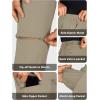 imageFREE SOLDIER Mens Outdoor Convertible Hiking Pants with Belt Lightweight Quick Dry Tactical Cargo Pants Nylon SpandexMud