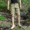 imageFREE SOLDIER Mens Outdoor Convertible Hiking Pants with Belt Lightweight Quick Dry Tactical Cargo Pants Nylon SpandexMud