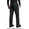 imageFREE SOLDIER Mens Outdoor Softshell Fleece Lined Cargo Pants Snow Ski Hiking Pants with BeltBlack