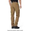 imageFREE SOLDIER Mens Outdoor Softshell Fleece Lined Cargo Pants Snow Ski Hiking Pants with BeltBrown