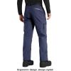 imageFREE SOLDIER Mens Outdoor Softshell Fleece Lined Cargo Pants Snow Ski Hiking Pants with BeltDark Navy