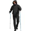 imageFREE SOLDIER Mens Outdoor Softshell Fleece Lined Cargo Pants Snow Ski Hiking Pants with BeltDark Navy