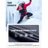 imageFREE SOLDIER Mens Outdoor Softshell Fleece Lined Cargo Pants Snow Ski Hiking Pants with BeltDark Navy