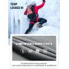 imageFREE SOLDIER Mens Outdoor Softshell Fleece Lined Cargo Pants Snow Ski Hiking Pants with BeltGlacier Gray