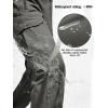 imageFREE SOLDIER Mens Outdoor Softshell Fleece Lined Cargo Pants Snow Ski Hiking Pants with BeltGray