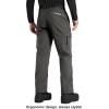 imageFREE SOLDIER Mens Outdoor Softshell Fleece Lined Cargo Pants Snow Ski Hiking Pants with BeltGray