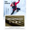 imageFREE SOLDIER Mens Outdoor Softshell Fleece Lined Cargo Pants Snow Ski Hiking Pants with BeltOlive