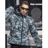 imageFREE SOLDIER Mens Outdoor Waterproof Soft Shell Hooded Military Tactical JacketDigital Camo