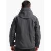 imageFREE SOLDIER Mens Outdoor Waterproof Soft Shell Hooded Military Tactical JacketGray