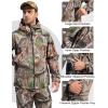 imageFREE SOLDIER Mens Outdoor Waterproof Soft Shell Hooded Military Tactical JacketHunting Camo