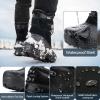 imageFREE SOLDIER Mens Snow Winter Boots Waterproof Wram Boots for Men Nonslip Outdoor Snow FootwearBlack 10