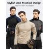 imageFREE SOLDIER Mens Tactical Military Shirts 14 Zip Long Sleeve Combat Shirts Airsoft Paintball Uniforms with Pockets