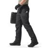 imageFREE SOLDIER Mens Tactical Pants Water Resistant Ripstop Cargo Work Lightweight EDC Hiking Pants with Multi PocketsBlack