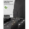 imageFREE SOLDIER Mens Tactical Pants Water Resistant Ripstop Cargo Work Lightweight EDC Hiking Pants with Multi PocketsBlack