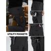 imageFREE SOLDIER Mens Tactical Pants Water Resistant Ripstop Cargo Work Lightweight EDC Hiking Pants with Multi PocketsBlack
