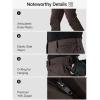imageFREE SOLDIER Mens Tactical Pants Water Resistant Ripstop Cargo Work Lightweight EDC Hiking Pants with Multi PocketsCoffee Brown