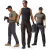 imageFREE SOLDIER Mens Tactical Pants Water Resistant Ripstop Cargo Work Lightweight EDC Hiking Pants with Multi PocketsCoffee Brown