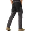 imageFREE SOLDIER Mens Tactical Pants Water Resistant Ripstop Cargo Work Lightweight EDC Hiking Pants with Multi PocketsGray Black