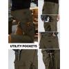 imageFREE SOLDIER Mens Tactical Pants Water Resistant Ripstop Cargo Work Lightweight EDC Hiking Pants with Multi PocketsMoss Green