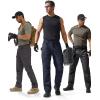 imageFREE SOLDIER Mens Tactical Pants Water Resistant Ripstop Cargo Work Lightweight EDC Hiking Pants with Multi PocketsNavy