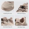 imageFREE SOLDIER Mens Trail Running Hiking Tactical Shoes  Breathable Lightweight NonSlip Outdoor Sneakers for Walking Gym Backpacking Athletic ShoesBeige