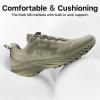 imageFREE SOLDIER Mens Trail Running Hiking Tactical Shoes  Breathable Lightweight NonSlip Outdoor Sneakers for Walking Gym Backpacking Athletic ShoesLight Green