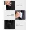 imageFREE SOLDIER Mens Warm Golf Vest Outerwear Windproof Reversible Puffer Vest Sleeveless Jacket for Casual Hiking TravelBlackdark Grey