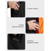 imageFREE SOLDIER Mens Warm Golf Vest Outerwear Windproof Reversible Puffer Vest Sleeveless Jacket for Casual Hiking TravelBlackorange