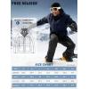 imageFREE SOLDIER Mens Waterproof Ski Jacket Fleece Lined Warm Winter Snow Coat with Hood Fully Taped SeamsMidnight Navy