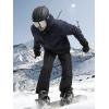 imageFREE SOLDIER Mens Waterproof Ski Jacket Fleece Lined Warm Winter Snow Coat with Hood Fully Taped SeamsMidnight Navy