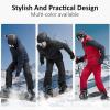 imageFREE SOLDIER Mens Waterproof Ski Jacket Fleece Lined Warm Winter Snow Coat with Hood Fully Taped SeamsUrban Red