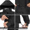 imageFREE SOLDIER Mens Waterproof Ski Snow Jacket Fleece Lined Warm Winter Rain Jacket with Hood Fully Taped Seams
