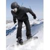 imageFREE SOLDIER Mens Waterproof Ski Snow Jacket Fleece Lined Warm Winter Rain Jacket with Hood Fully Taped SeamsBlack